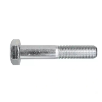 Болт DIN 960 мелкий шаг, неполная резьба М8*1*30 кл.пр. 10.9 цинк