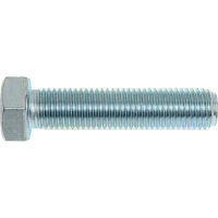 Болт DIN 961 мелкий шаг, полная резьба М20*1,5*50 кл.пр. 10.9 цинк