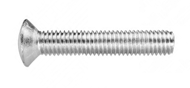 Винт DIN 966 полупотайная голова М5*16 цинк