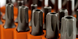 Размер биты Torx в зависимости от стандарта