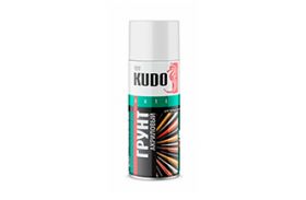 Грунт-спрей акриловый KUDO белый 520мл