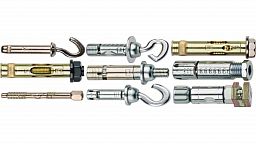 Анкеры с гайкой или с крюком – что выбрать и в чем разница?