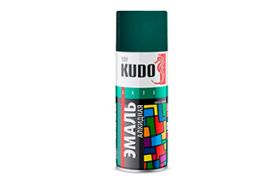 Эмаль спрей KUDO тёмно-зелёный 520мл