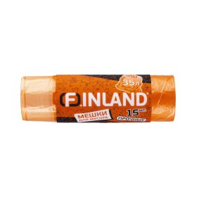 Мешки для мусора 35л с завязками Finland 2036 (15шт)