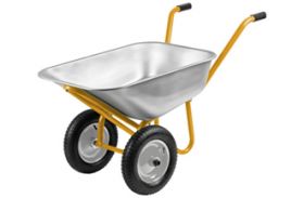 Тачка строительная двухколесная СИБИН СТ-22, 200 кг., 110 л.