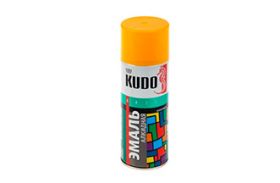 Эмаль спрей KUDO желтый 520мл