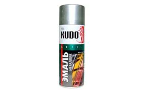 Эмаль спрей металлик KUDO хром 520мл