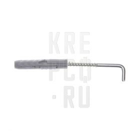 Дюбель металлический для пустотелых конструкций MOLLY 4*32 мм- крюк-костыль