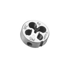 Плашка круглая машинно-ручная для нарезания метрической резьбы, мелкий шаг, М10, "ПРОФЕССИОНАЛ", ЗУБР