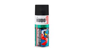 Грунт-эмаль для пластика KUDO черная (RAL 9005) 520мл