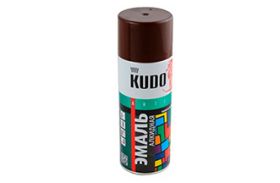 Эмаль спрей KUDO коричневый 520мл