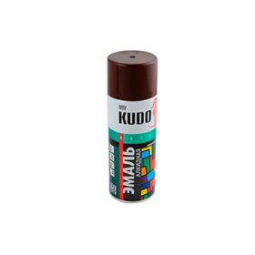 Эмаль спрей KUDO коричневый 520мл 