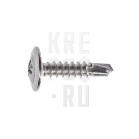 Саморез с полусферической головкой со сверлом А2 4,2*13
