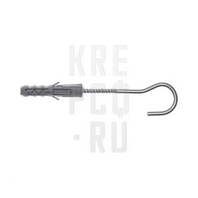 Дюбель с простым крюком 6*30(6*35)
