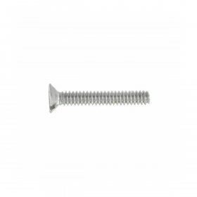 Винт DIN 963 потайная голова, прямой шлиц М3*5 цинк