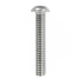 Винт ISO 7380-2 полукруглая голова, внутренний шестигранник М6*45 кл.пр. 10.9 цинк