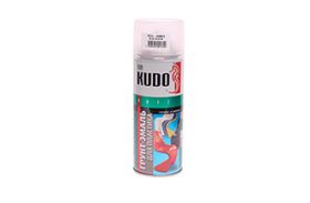 Грунт-эмаль для пластика KUDO белая (RAL 9003) 520мл