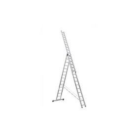 Алюминиевая трехсекционная универсальная лестница 3x10 5310 (Алюмет)