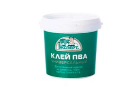 Клей ПВА ЭКСПЕРТ универсальный 0,9 кг /12/ -30С